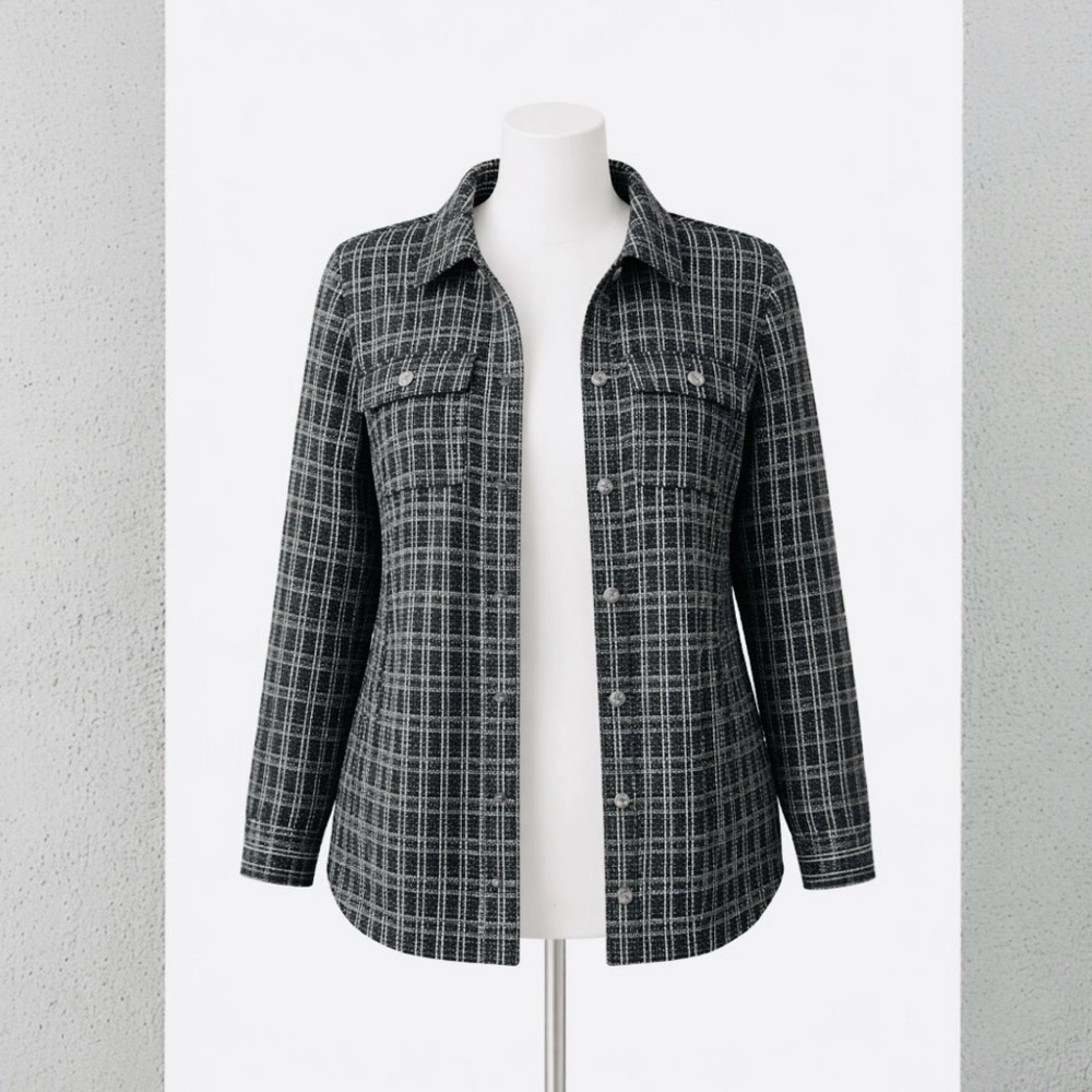 Torrid Classic Black and Silver Blazer - Picture 5 of 6